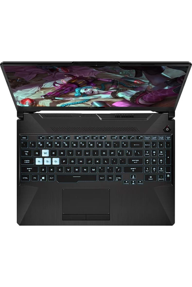 ASUS  TUF Gaming A15 R5 7535HS 32GB 512GB SSD RTX2050/4GB 144Hz 15.6" FHD FDOS HN051 & PER4 Çanta - Resim 4