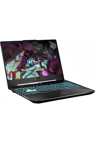 ASUS  TUF Gaming A15 R5 7535HS 24GB 512GB SSD RTX2050/4GB 144Hz 15.6" FHD FDOS HN051 & PER4 Çanta - Resim 2