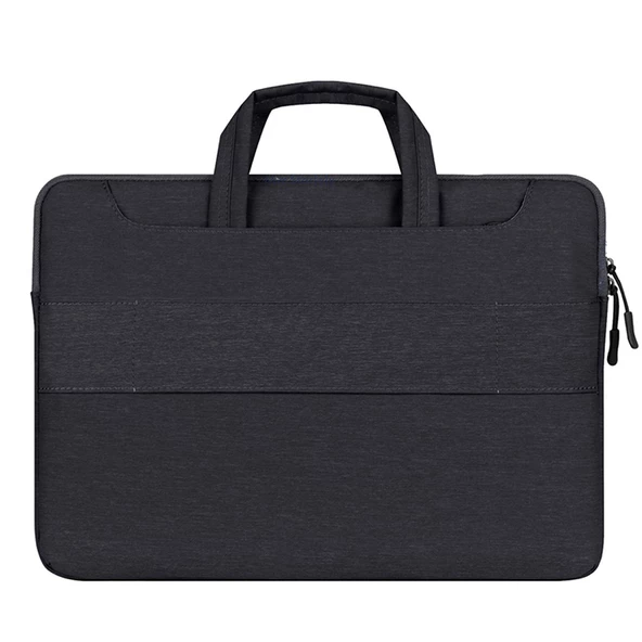 Laptop Çantası 13 inç Bilgisayar Çantası Macbook Çantası Notebook Evrak Çantası Omuz Çantası Askılı Cartinoe - 6