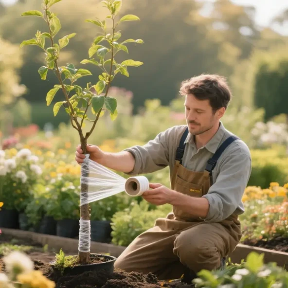 Sanayi Streç Film Çok Amaçlı Kullanıma uygun (ŞEFFAF) 17mic EN-25cm x Metraj-300metre - Resim 3