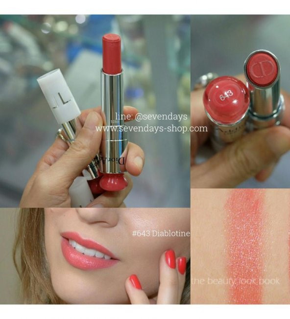 DIOR ADDICT LIP STICK REFILL DIABLOTINE 643