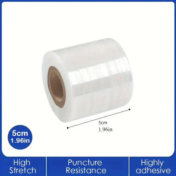 Sanayi Streç Film Çok Amaçlı Kullanıma uygun ŞEFFAF 17mic EN-10cm x Metraj-225metre ürün görseli 1