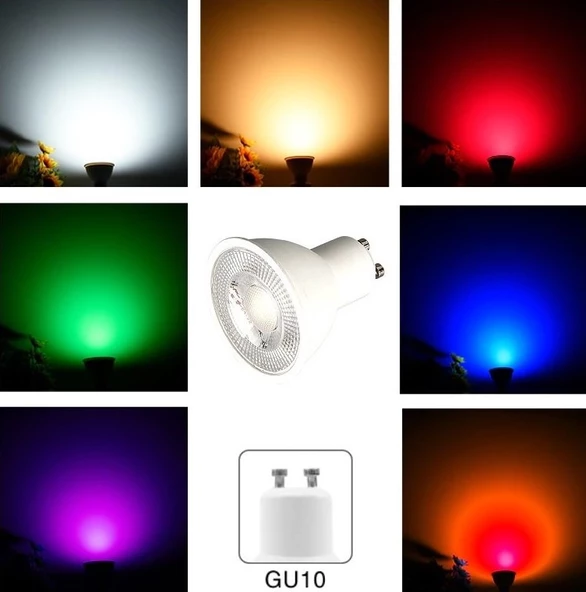 CATA CT 4215 7W Led Çanak Ampul Mavi Işık - 5
