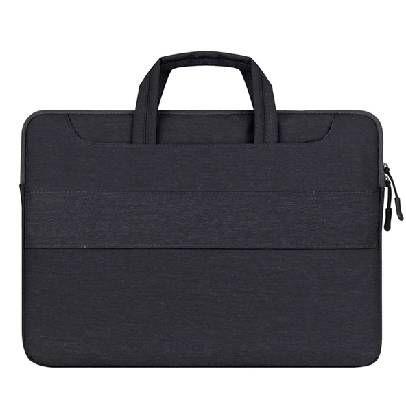 Laptop Çantası Macbook Çantası 15 inç Omuz Çantası Notebook Bilgisayar Evrak Çantası Askılı Cartinoe - 6