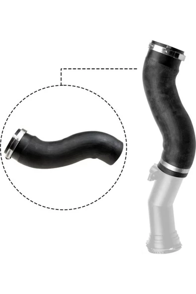 RAPRO TURBO HORTUMU BMW N-13 F-20/21/30/31/35 PLASTIK BORU HARIC