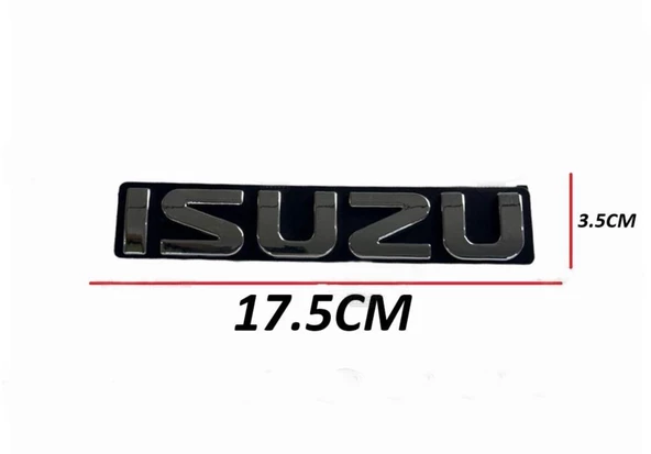 ISUZU D Max Panjur Yazısı ( ISUZU Amblem ) 2004-2012 Model
