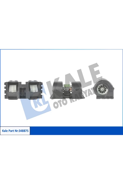 KALE KALORIFER MOTORU ACTROS 1835 1843 1850 1853 2521 2524 96 / 02 (264W 24V)