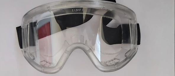 Batu Grand Koruyucu Şeffaf Gözlük İş Gözlüğü Laboratuvar Gözlüğü Silikon ürün görseli