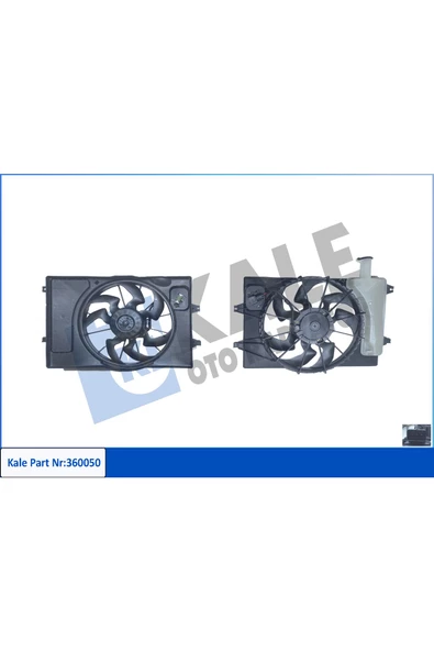 KALE RADYATOR FANI KOMPLE HYUNDAI ELANTRA 1.6 2016-/ 6 ILERI ürün görseli