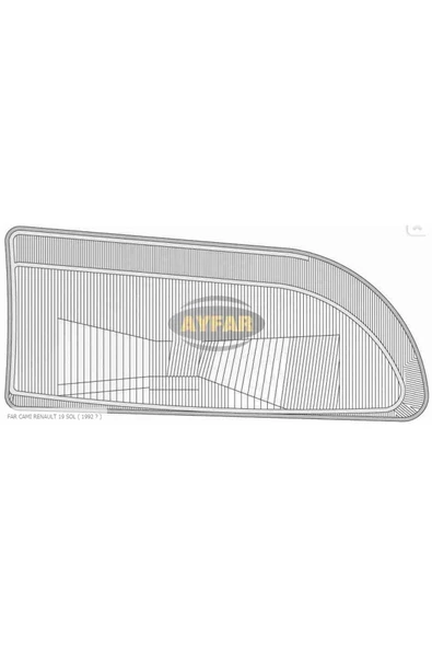 AYFAR FAR CAMI SOL ( RENAULT   R19 92- ) ürün görseli