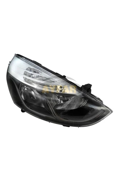 AYFAR Far Sağ Elektrikli Renault Clıo Iv 12 H7/h1 Siyah ürün görseli 1