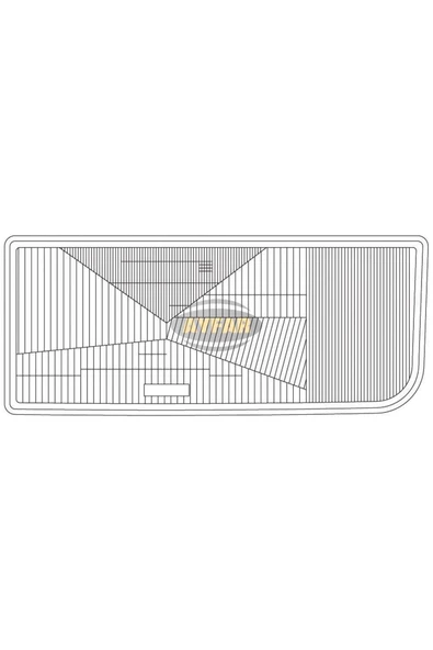 AYFAR Far Camı Mercedes Actros/axor 1996-2004 Sağ