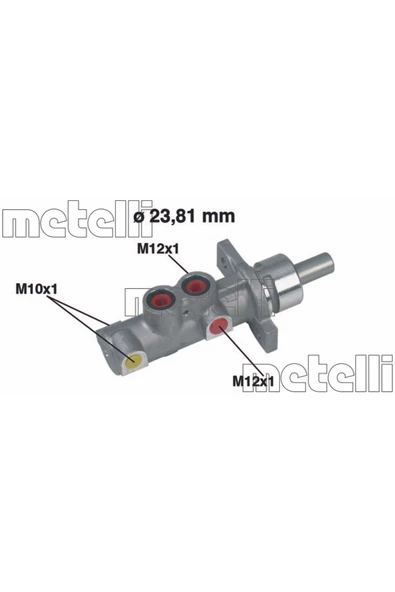 METELLI ANA MERKEZ ABS SIZ (PEUGEOT  PARTNER / CITROEN  BERLINGO 1,9D) ürün görseli