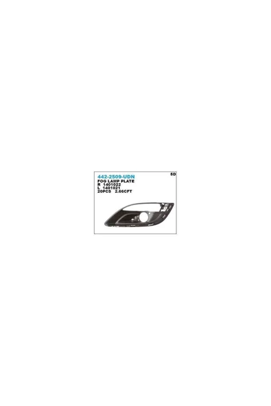 Depo Sıs Far Cercevesı Sol Opel Astra J 10- Dpo-442-2509l-udn-mar