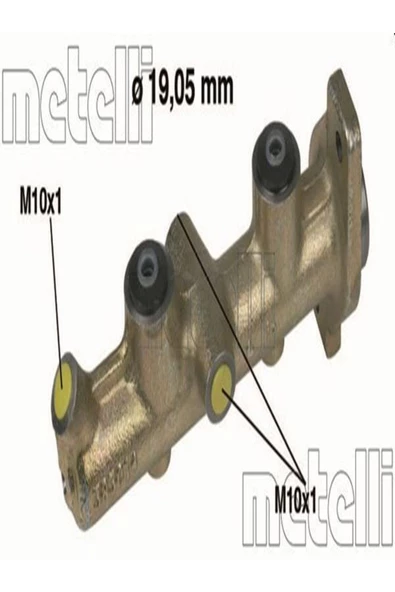 METELLI 05-0036 Ana Merkez (FİAT: M131 / RENAULT: R12) 85002875 (WA218459)