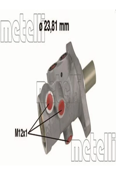 METELLI 05-0556 Ana Merkez (RENAULT: LAGUNA İI 1.6 1.8 2.0 1.9DCİ 01-) 7701206660 (WK833461)