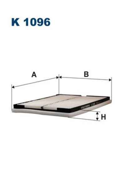 Filtron K1096 Filtre Polen-(nissan: Primera 1.6-2.0 96-02 ) (WC875139) ürün görseli