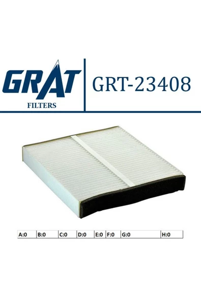 GRAT KABIN FILTRESI - NISSAN  X-TRAIL  2.0-2.2  01