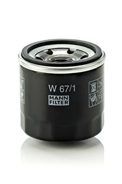 MANN Yağ Filtresi Mıtsubıshı Colt Vı 1.1 1.3 1.5 04 Colt Czc Cabrıolet 1.5 06 Smart Forfour 04
