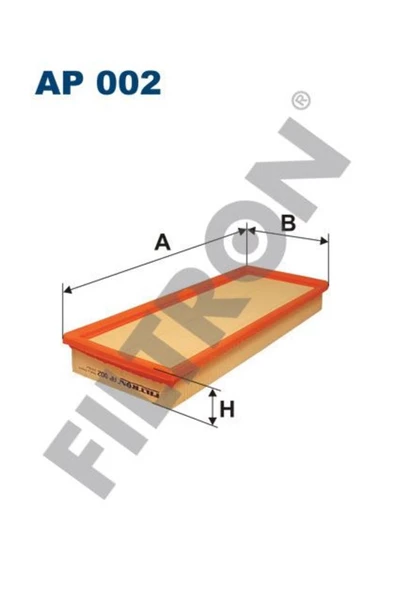 Filtron HAVA FILTRESI ( VOLKSWAGEN   GOLF II 1.3 KAT ) ürün görseli