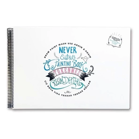 Tükenmez Resim Defteri 2 - 35x50cm ürün görseli 1