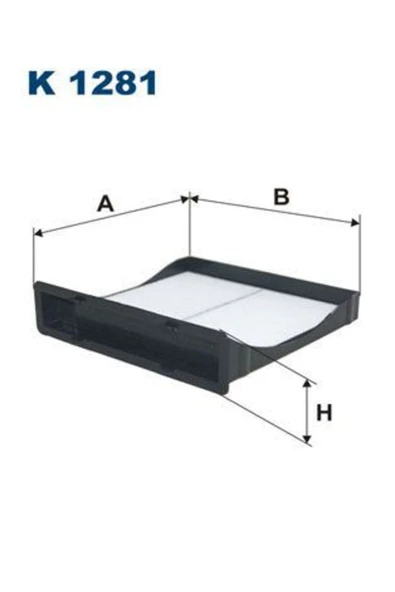 Filtron KABIN FILTRESI ( SUBARU FORESTER 10/ /SUBARU XV 12/ /  IMPREZA 07/ / LEVORG 12/ / TOYOTA AVENSIS 97/ ürün görseli