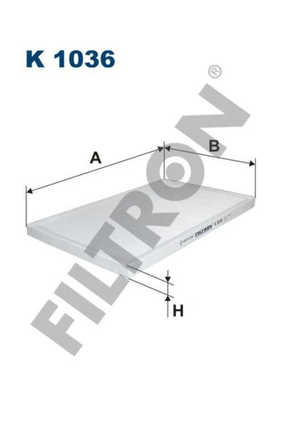 Filtron KABIN FILTRESI (AUDI ürün görseli
