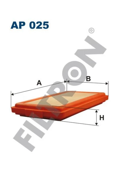 Filtron HAVA FILTRESI BMW 3 (E30) 325 i 125 kW / 170 PS - 12.1986 - 06.1991