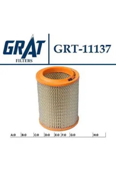 GRAT Renault-12 Hava Filtresi/grt-11137 ürün görseli