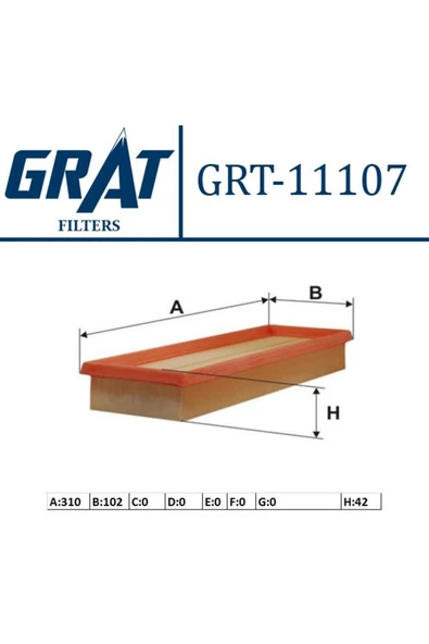 GRAT HAVA FILTRESI ( RENAULT   MEGANE-CLIO II-KANGO-LAGUNA-MASTER-TARFIC II-/ OPEL  MOVANO 1.9 DTI 01- )