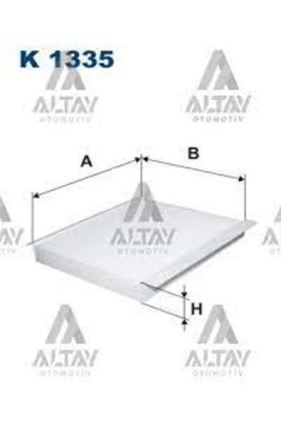 Filtron POLEN FİLTRESİ FIAT 500L 0.9 1.3D 1.4 1.6D MULTİJET 12> 500×1.6 MLTJT 14>