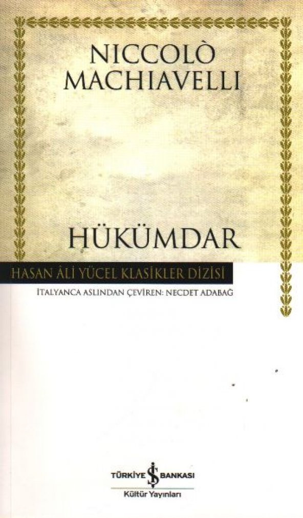 Hükümdar - Hasan Ali Yücel Klasikleri