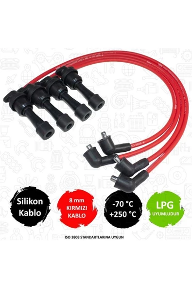 TORK PERFORMANS SILIKON BUJI KABLOSU HONDA CIVIC 8895  KARB.ROVER-200ROVER-400 8895