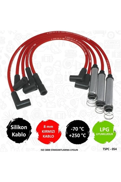 TORK PERFORMANS SILIKON BUJI KABLOSU ( OPEL   VECTRA A 1.6 8V 16V 88-93/ ASTRA F )