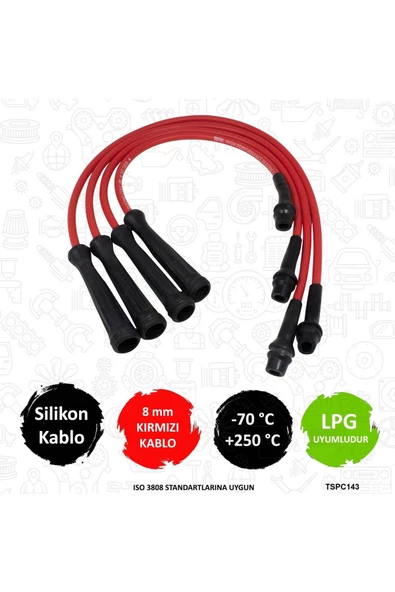 TORK PERFORMANS SILIKON BUJI KABLOSU (RENAULT  MEGANE 1.6I K7M 96-97)