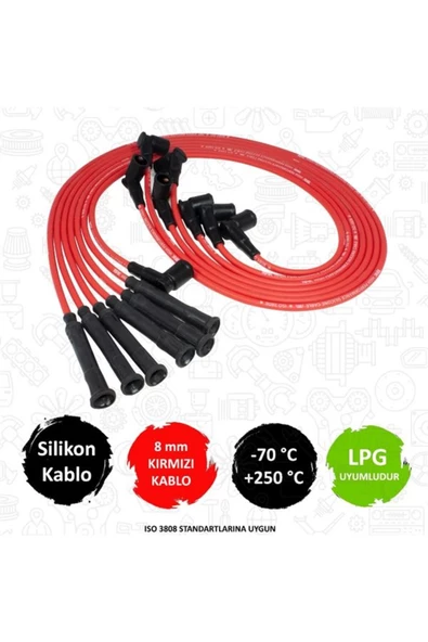 TORK BUJİ KABLOSU ( BMW   320 E21 E30 2.0 / 323 E21 E30 2.3 / 520 E28 2.0 12V 77-87)