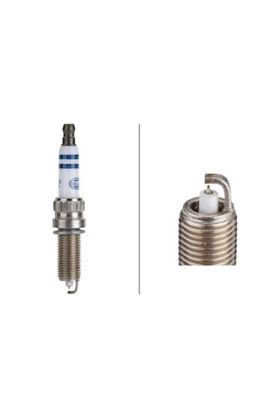 Hella Buji, M12x1.25, 26.5 mm, 1 topraklama elektrodu, Iridium Pro, BMW/Citroen/Mini/Peugeot