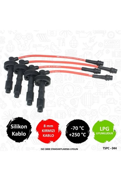 TORK PERFORMANS SILIKON BUJI KABLOSU (RENAULT   LAGUNA 2.0 16V 95-01 ) TOYOTA RAV4 (1998 , 129 - 135 PS)