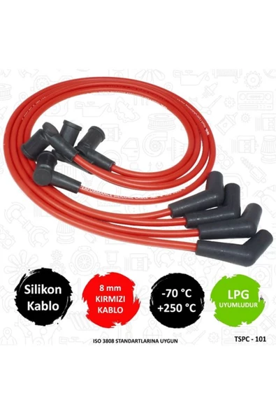TORK PERFORMANS SILIKON BUJI KABLOSU ( FORD  ESCORT VII / FIESTA IV / KA 1.3 8V 95-02 ) UYUMLU