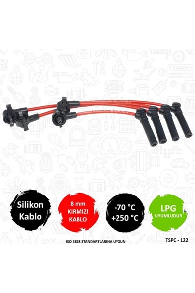 TORK PERFORMANS SILIKON BUJI KABLOSU (FORD  FIESTA 1.2i 1.4i 16V ) ürün görseli
