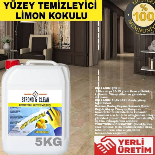 Yüzey Temizleyici Limon Kokulu 5kg - 2