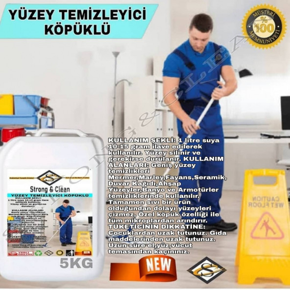 Yüzey Temizleyici Köpüklü 5KG - 2