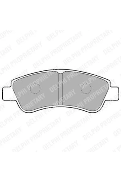 DELPHİ FREN BALATASI ON( PEUGEOT PARTNER - 307 1.4HDI  /  CITROEN    BERLINGO 02-)