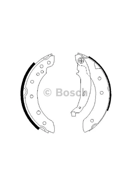 Bosch KAMPANA BALATA F026004266 ( RENAULT   CLIO 1.5DCI / PEUGEOT   306 / CITROEN   SAXO / DACIA   LOGAN )