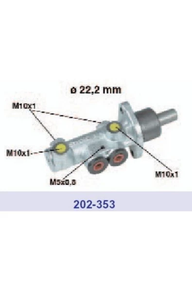 METELLI ANA MERKEZ ABS SIZ (FIAT  DOBLO 1,2 1,6 1,3JTD-ALBEA 1,3JTD)