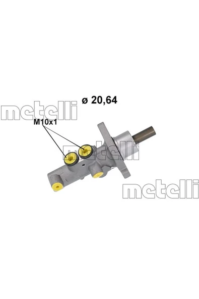 METELLI FREN ANA MERKEZI SYMBOL II SANDERO II STEPWAY II