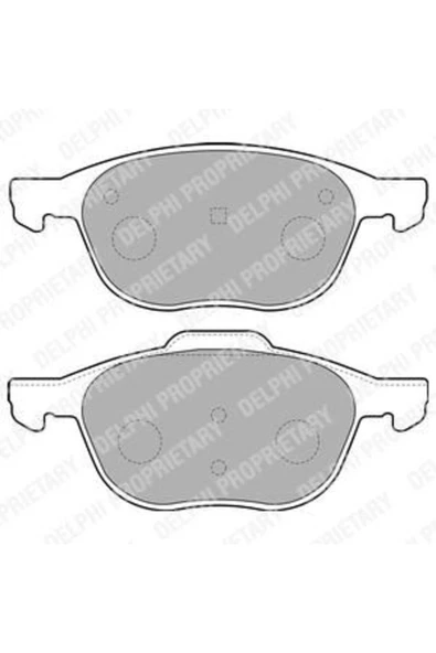 DELPHİ ÖN FREN DİSK BALATA ( FORD   FOCUS CMAX 04-15 ) ( MAZDA3 03/10 ) (VOLVO S40-V50-C30-C70) (04-13)  (1
