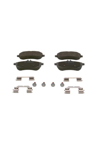 Bosch XXXFREN BALATASI ON WVA24306 (MERCEDES  C-SERI 204 KASA 07-) 0986TB3048 0986494593