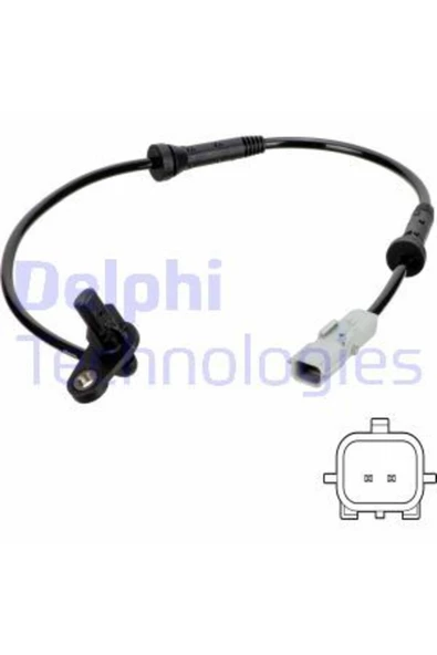 DELPHİ Ss20758 Abs Sensörü Arka Sol Logan Iı Sandero Iı Dokker Logy Symbol Joy 1.2 / 1.5dcı
