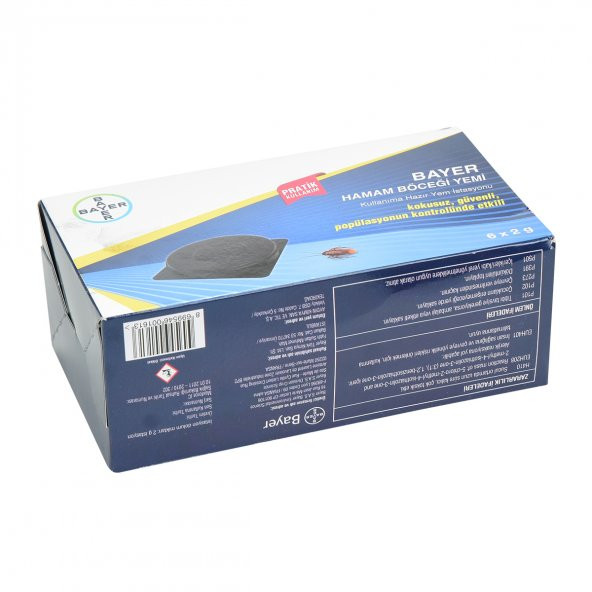 BAYER HAMAM BÖCEĞİ YEMİ TABLET 6*2 GR - Resim 2